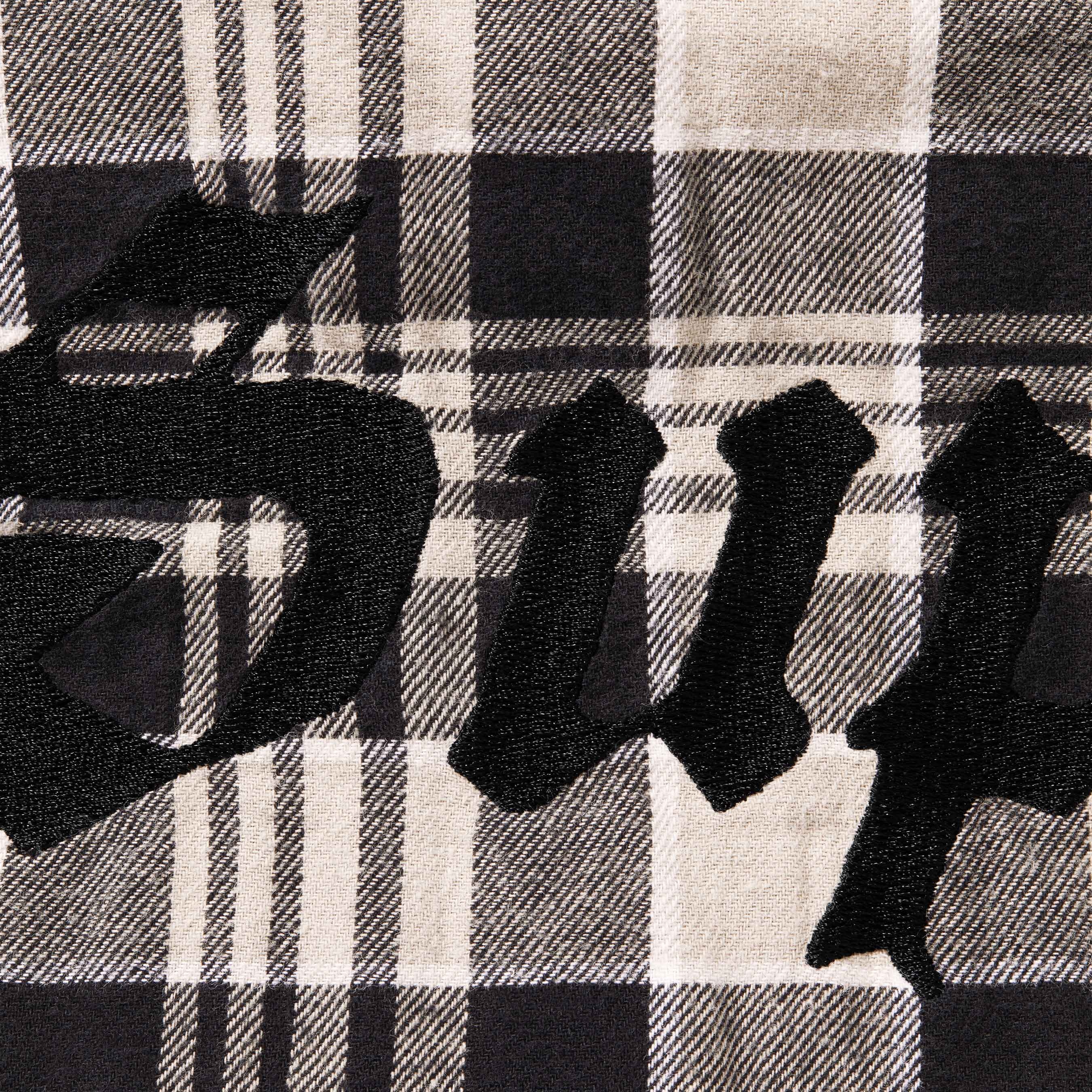 Lined Zip Up Hooded Flannel Shirt view 9
